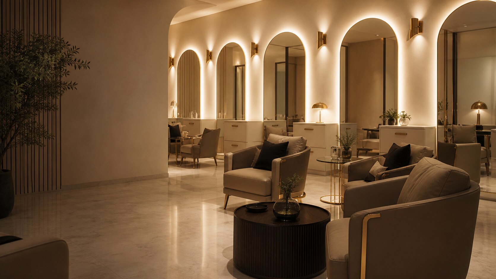 Interior of Lovella Beauty